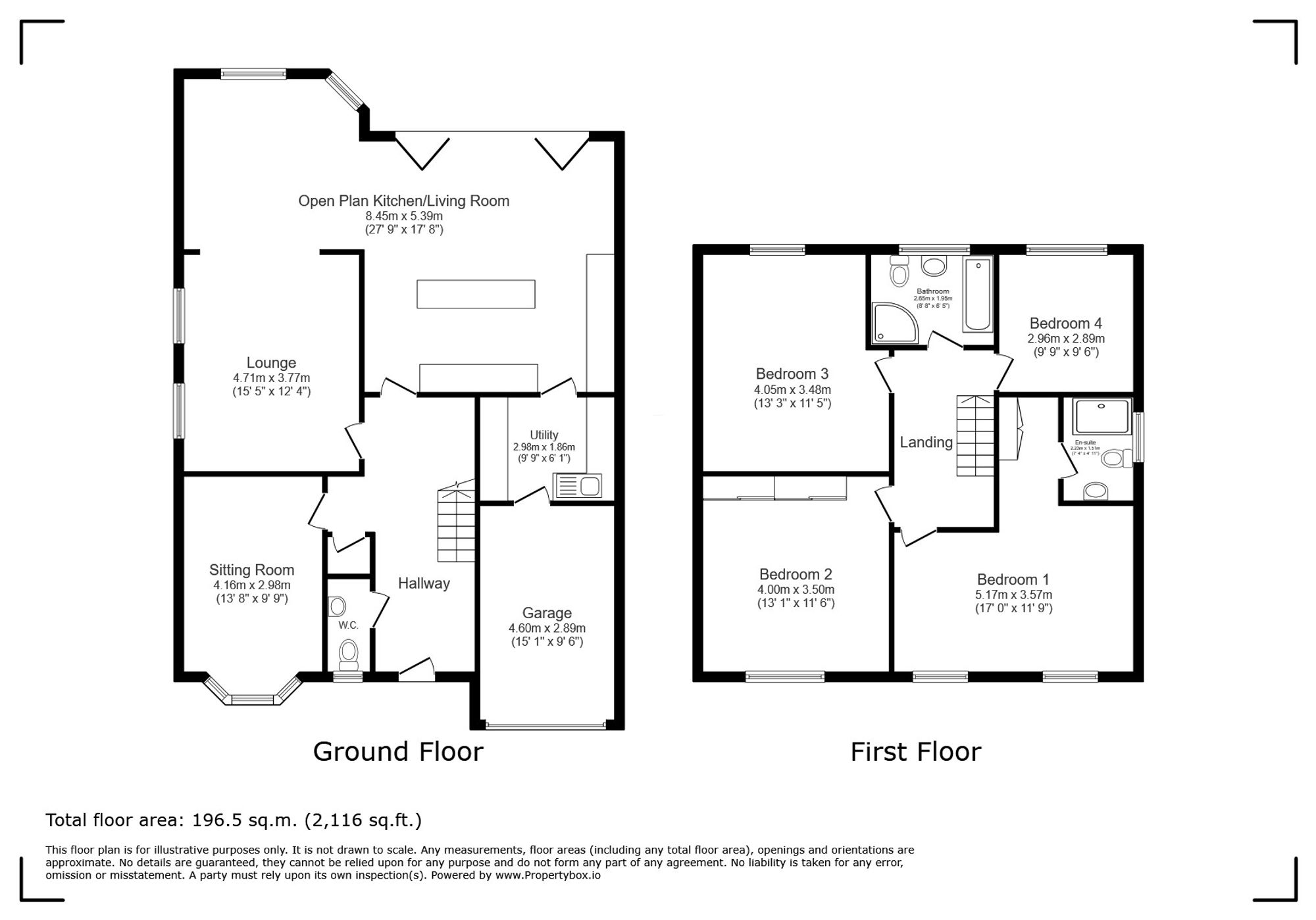 5, Beechwood Grove, Pencoed, CF35 floorplan