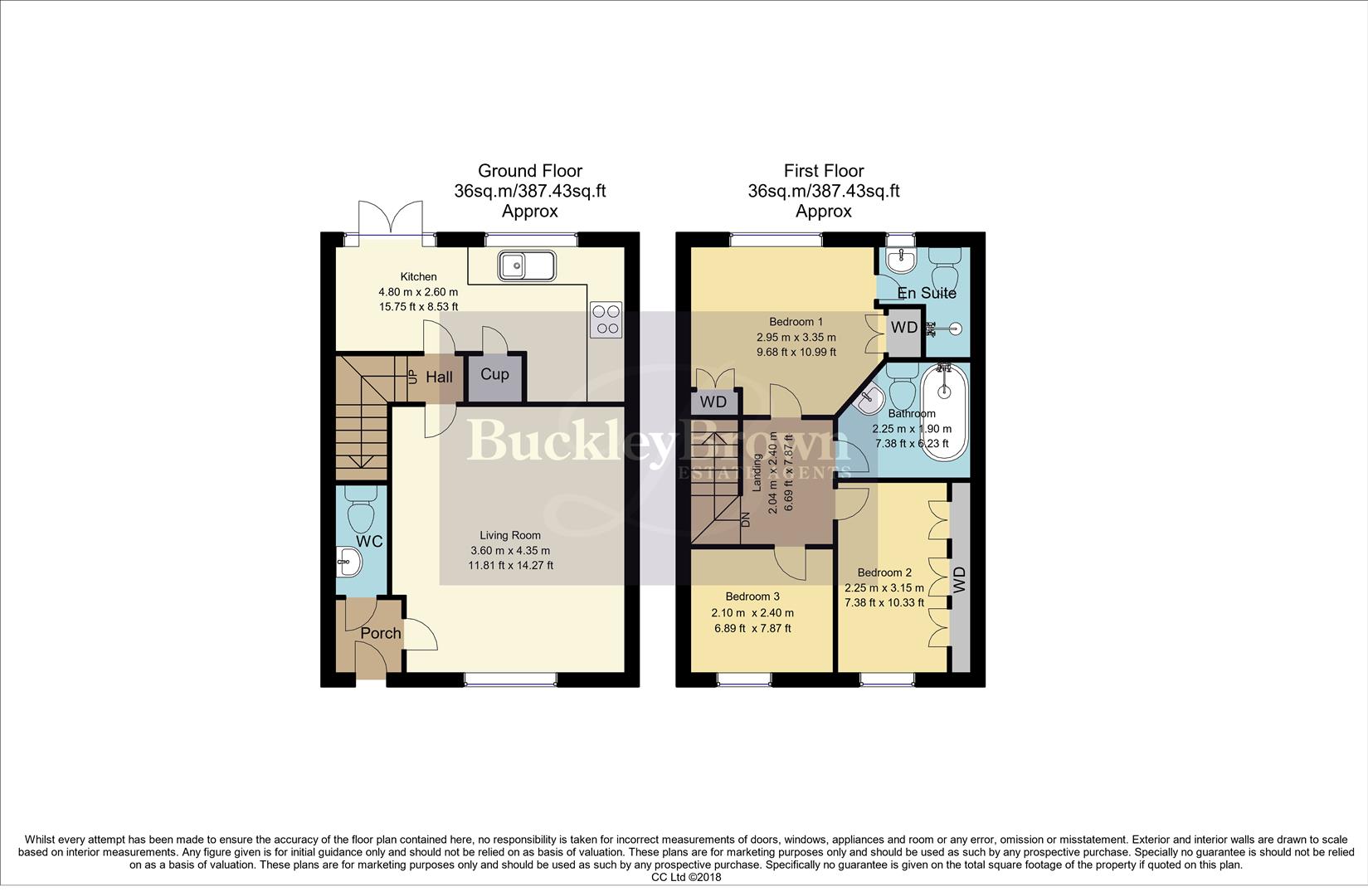 6, Webster Close, Nottingham floorplan