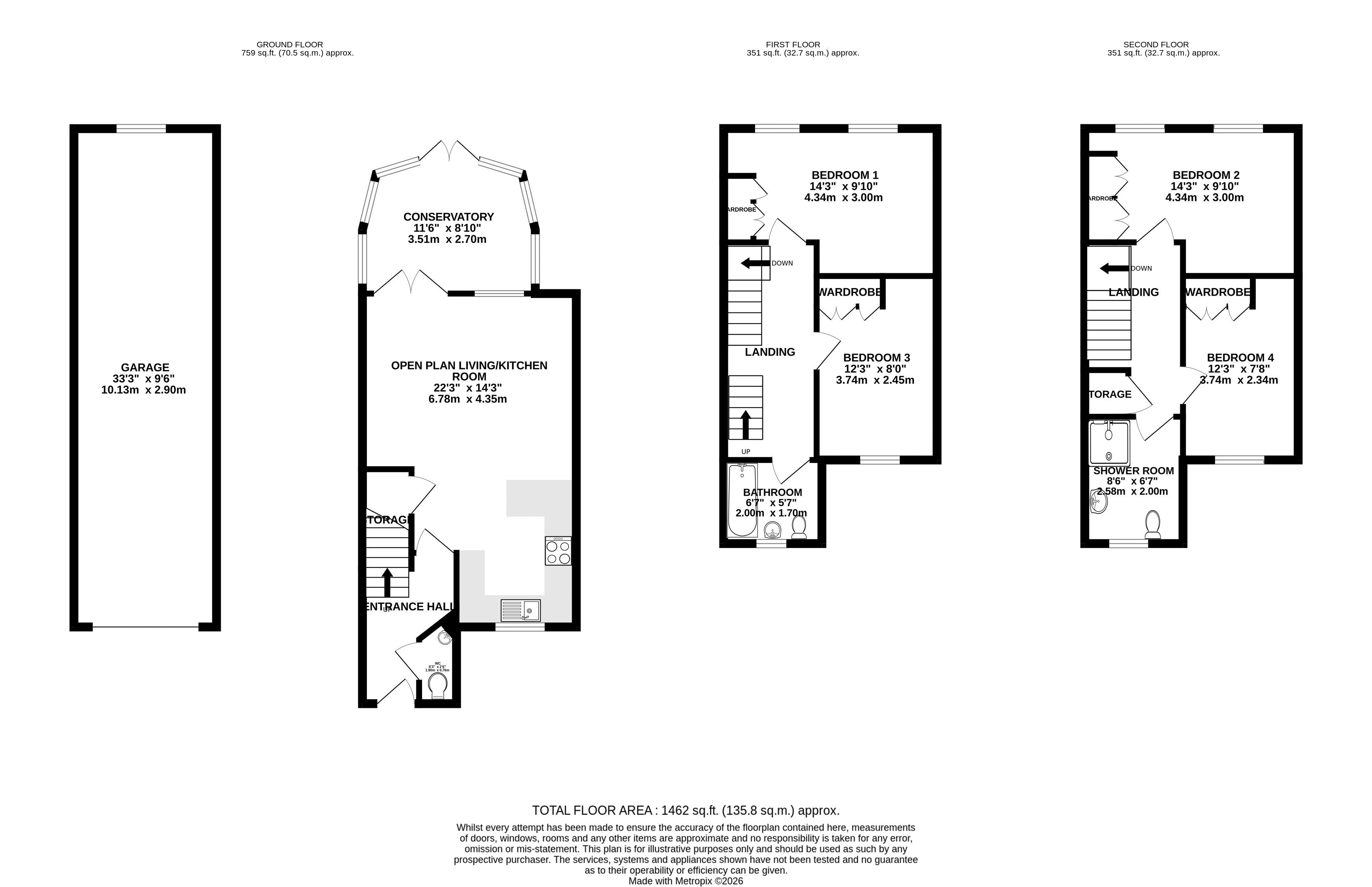88, Aspen Park Road, Weston-Super-Mare floorplan