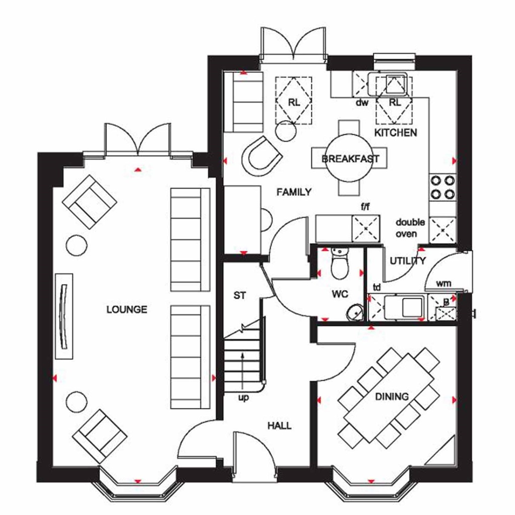 "Emerson" at Armstrongs Fields, Broughton, Aylesbury HP22, 5 bedroom detached house for sale
