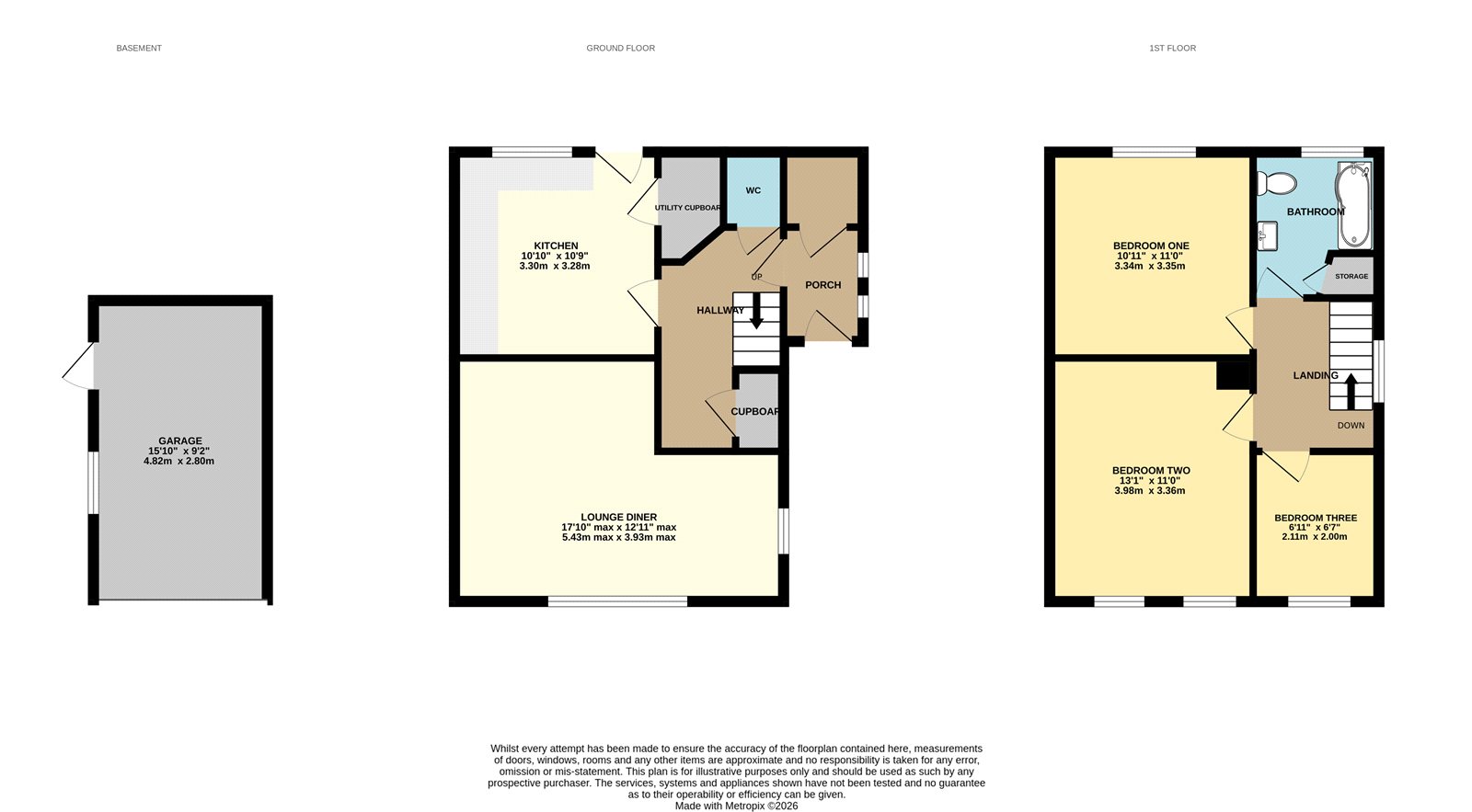 221, Stourbridge Road, Worcestershire floorplan