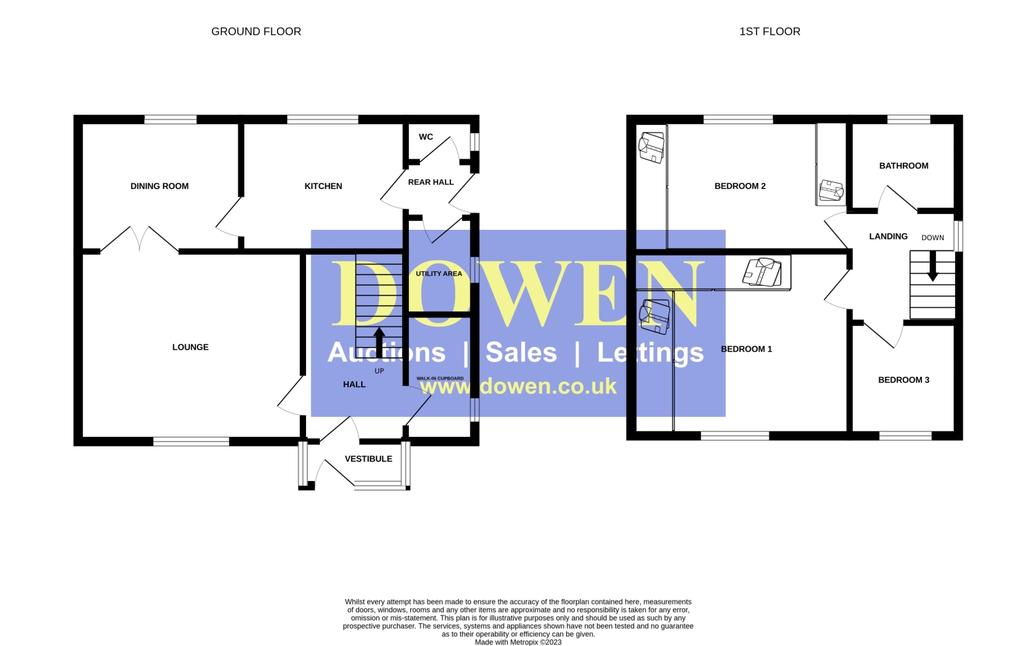 149, Oxclose Crescent, Spennymoor floorplan
