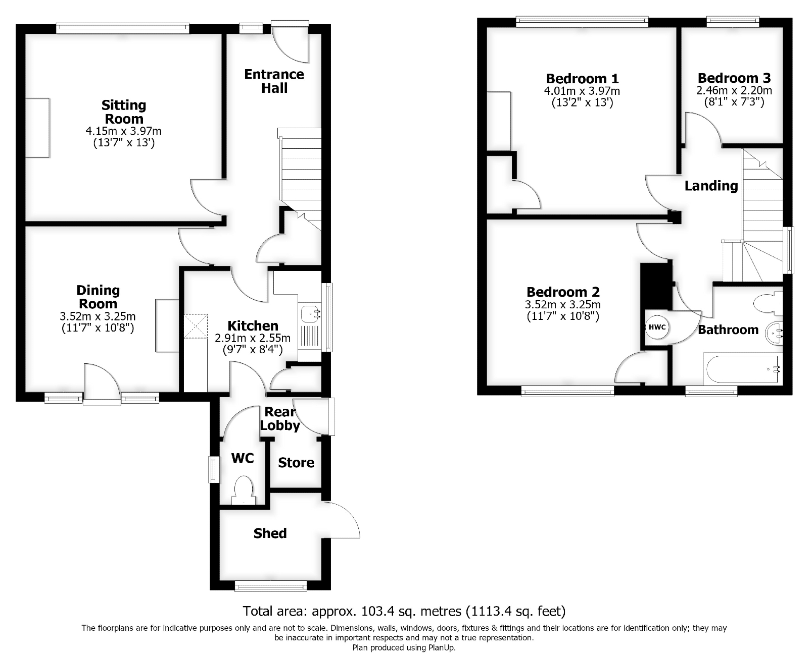6, Linden Grove, Godmanchester floorplan