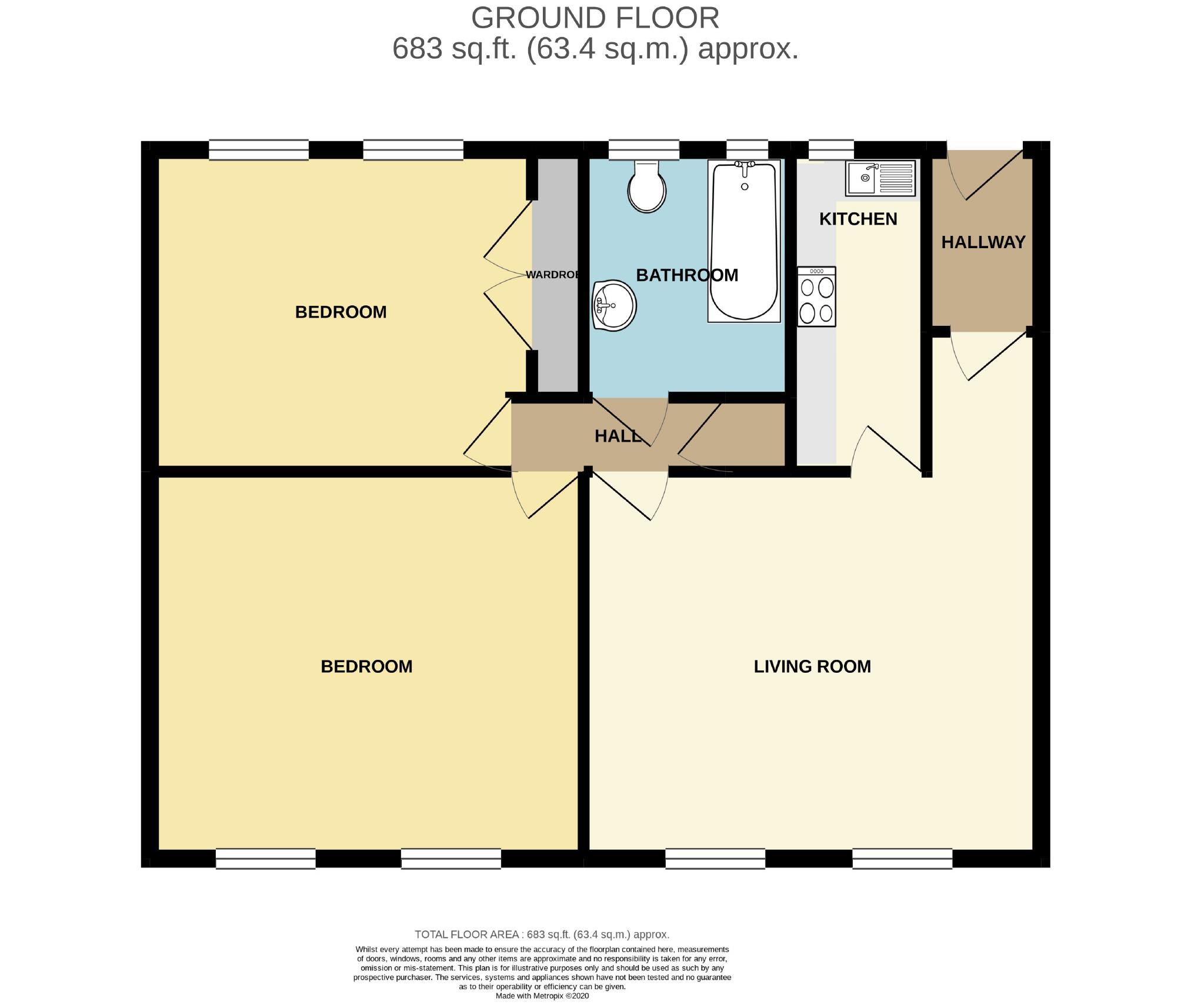 2a, Cork Street, Frome floorplan