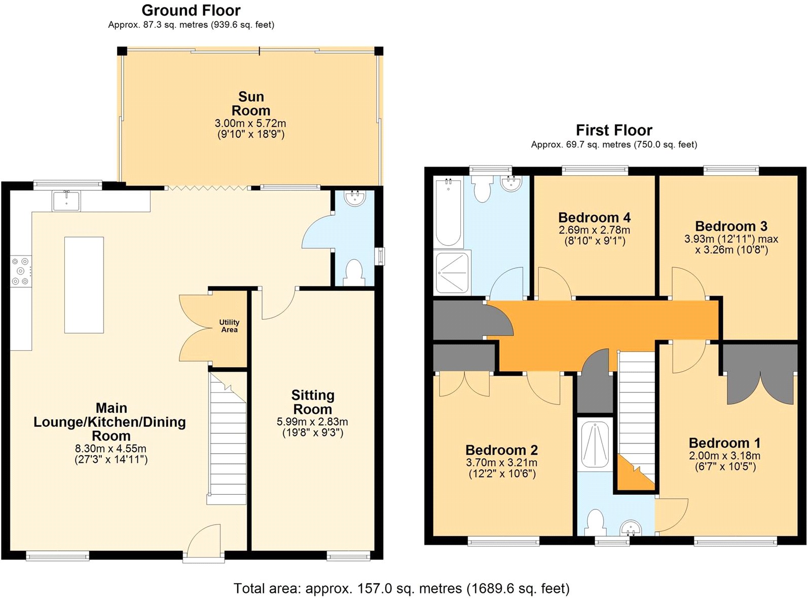 6, Carbon Close, Newport floorplan
