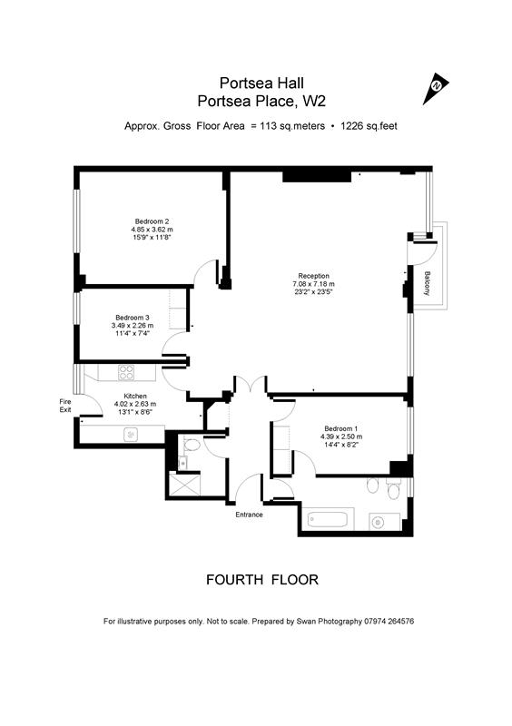 3 Bedrooms Flat for sale in Portsea Place, London W2