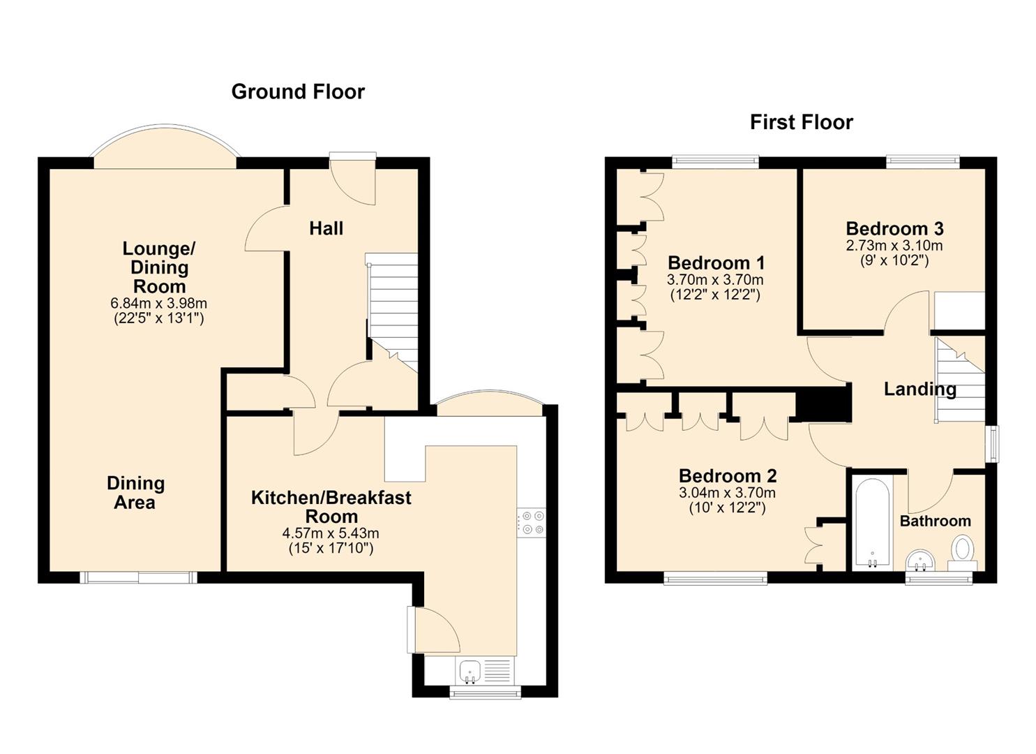 26, Chestnut Garth, Burton Pidsea floorplan