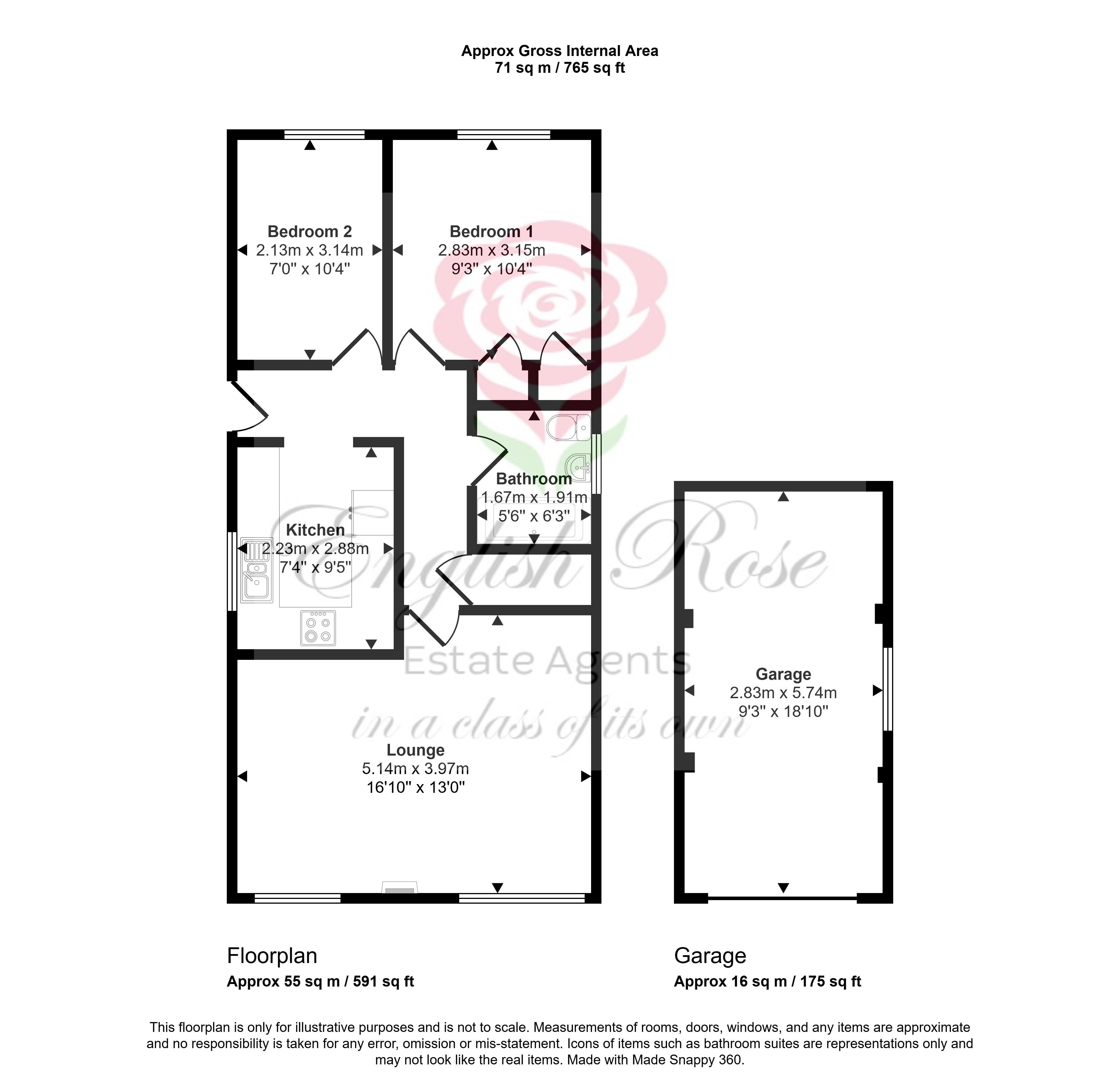 4, Derwent Drive, Kirkby In Ashfield floorplan