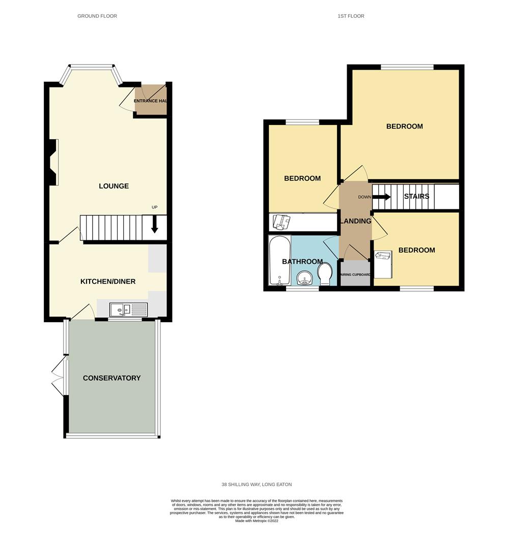 Shilling Way, Long Eaton, Nottingham NG10, 3 bedroom terraced house for
