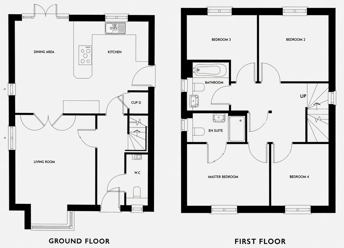 14, Pearl Close, Maidstone floorplan