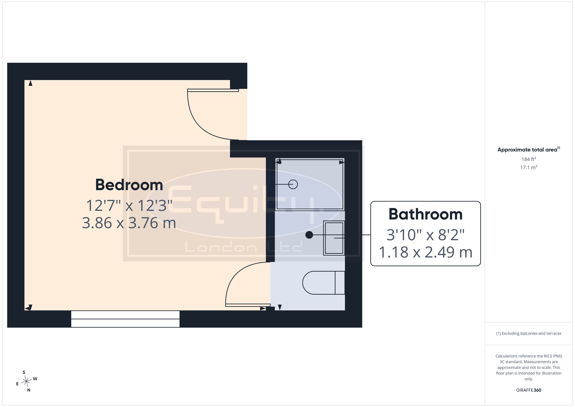 Room 6, 86 Latham Road, Bexleyheath floorplan