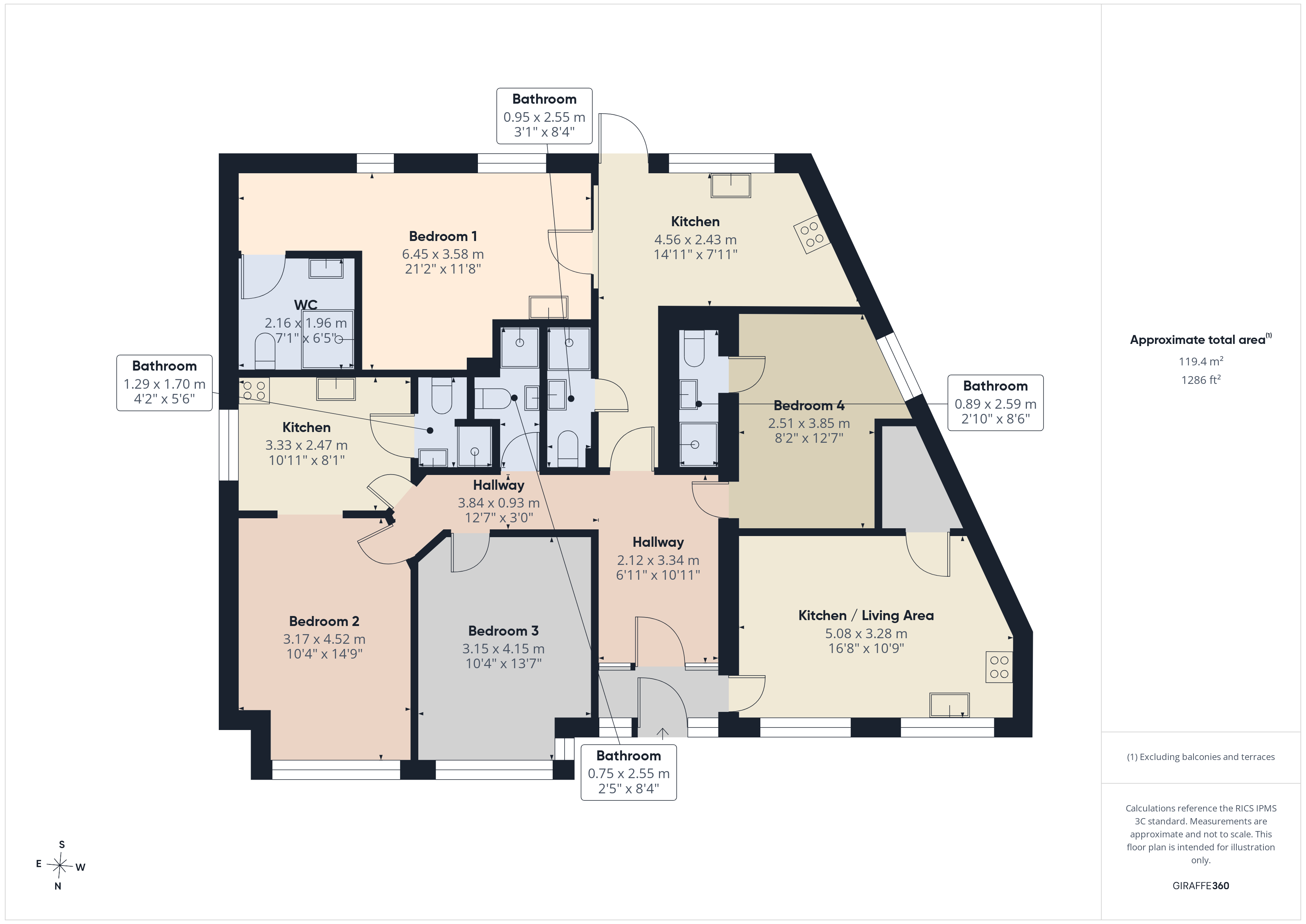 53, Ashford Avenue, Surrey floorplan