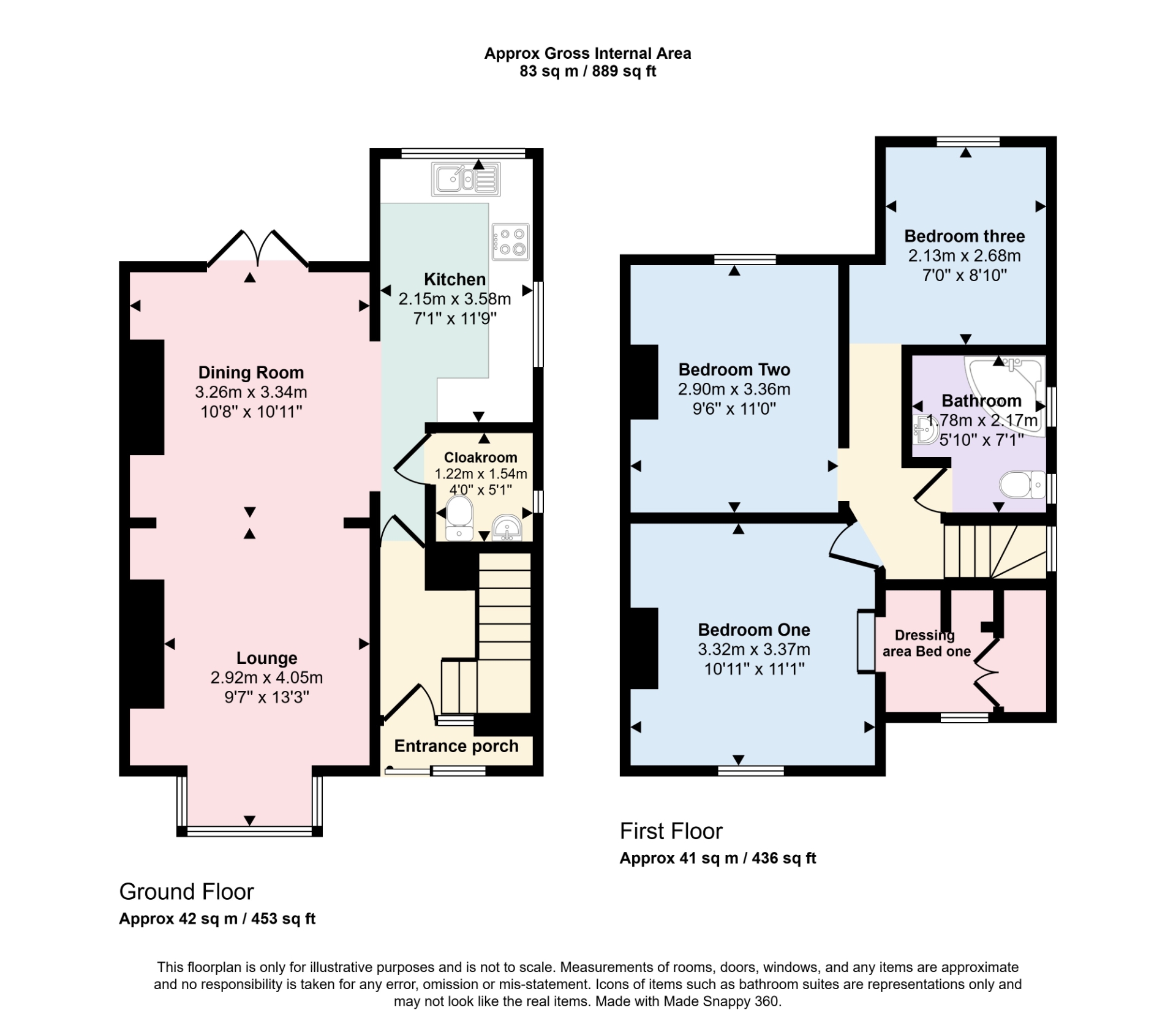 17, Vernon Road, Skegness floorplan
