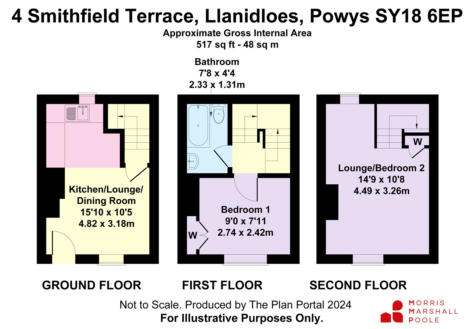 Smithfield Terrace, Powys floorplan