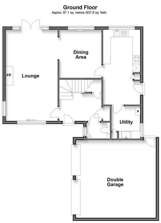 Siskin Gardens, Paddock Wood, Tonbridge, Kent TN12, 4 bedroom detached
