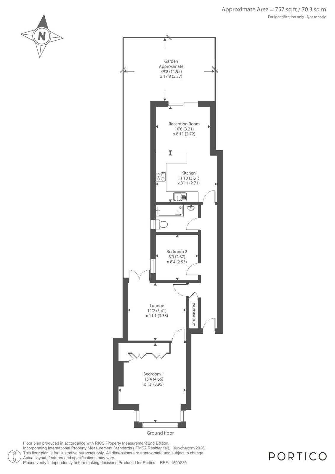 17, Dyson Road, Waltham Forest floorplan