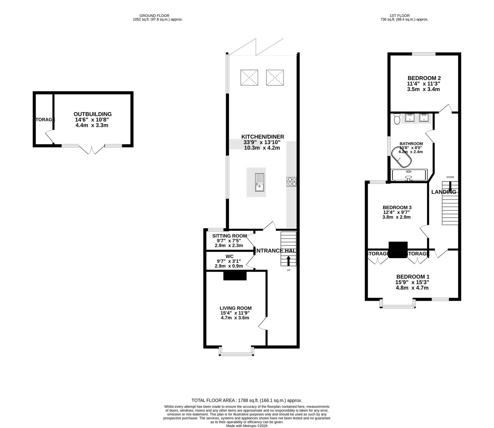 37, Hillside Avenue, Southampton floorplan