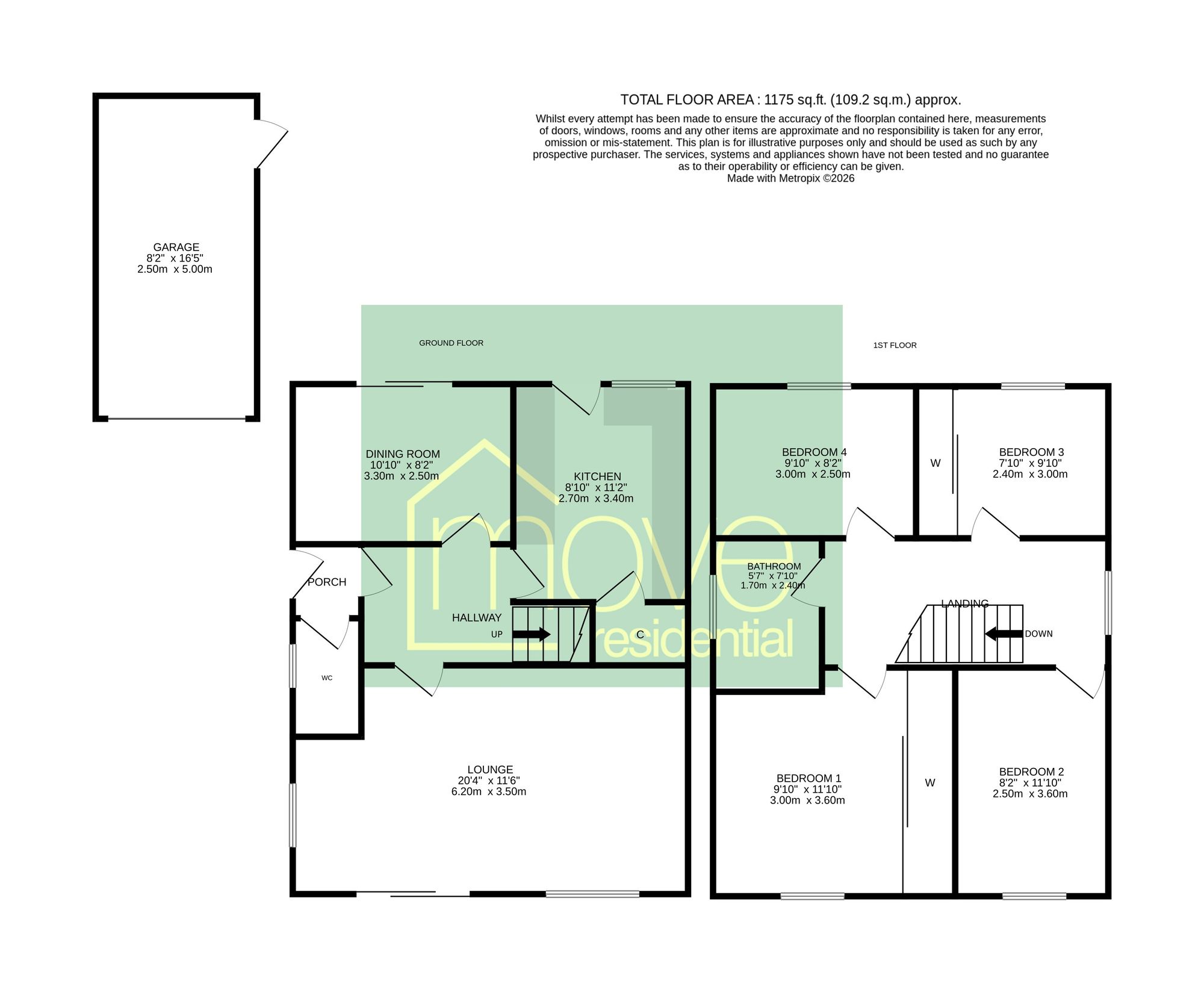 21 Ascot Drive, Wirral floorplan