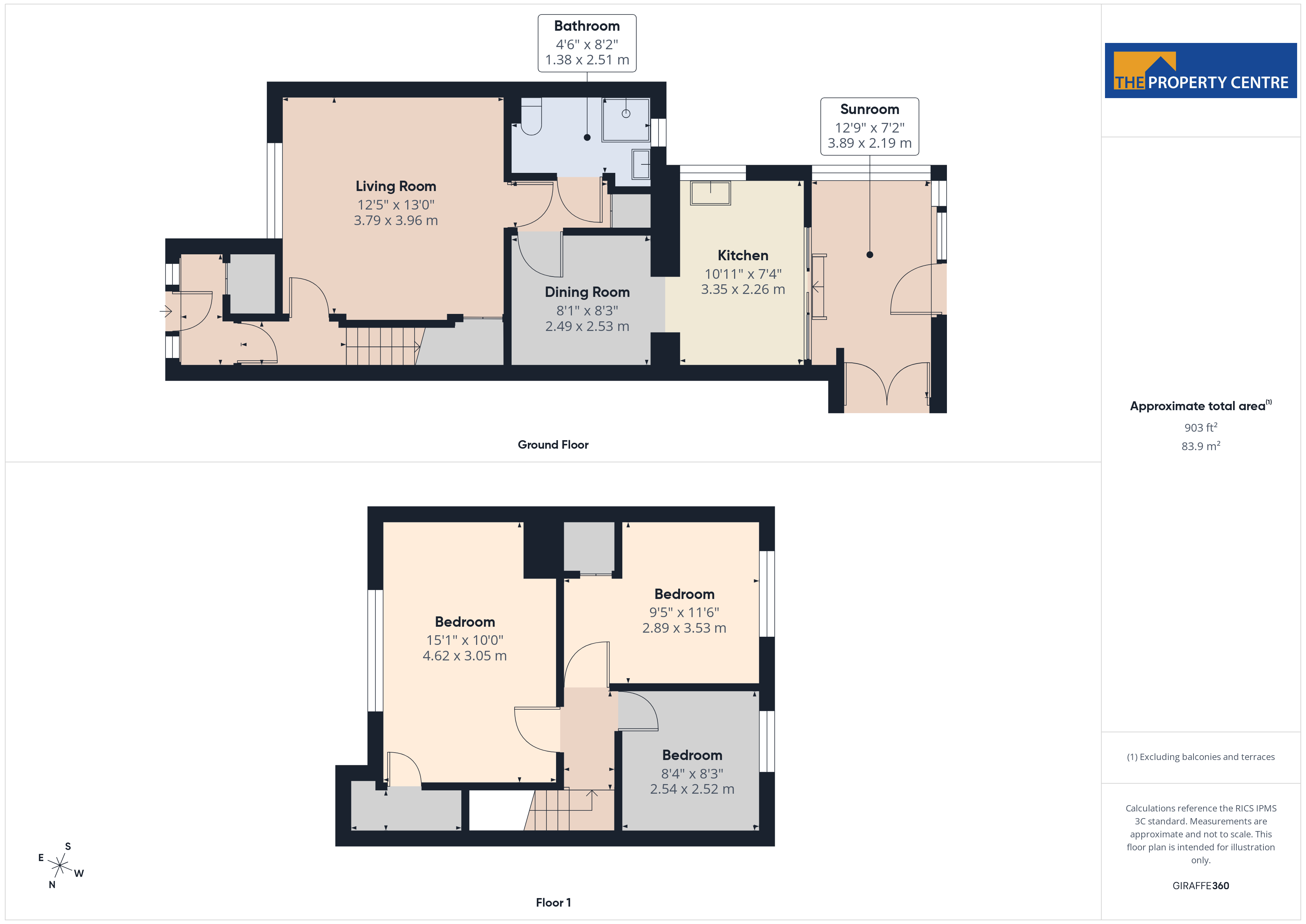 12, Clyde Crescent, Gloucestershire floorplan