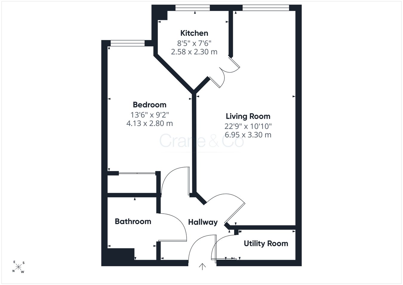 Garrett Court, Vicarage Lane, Hailsham floorplan
