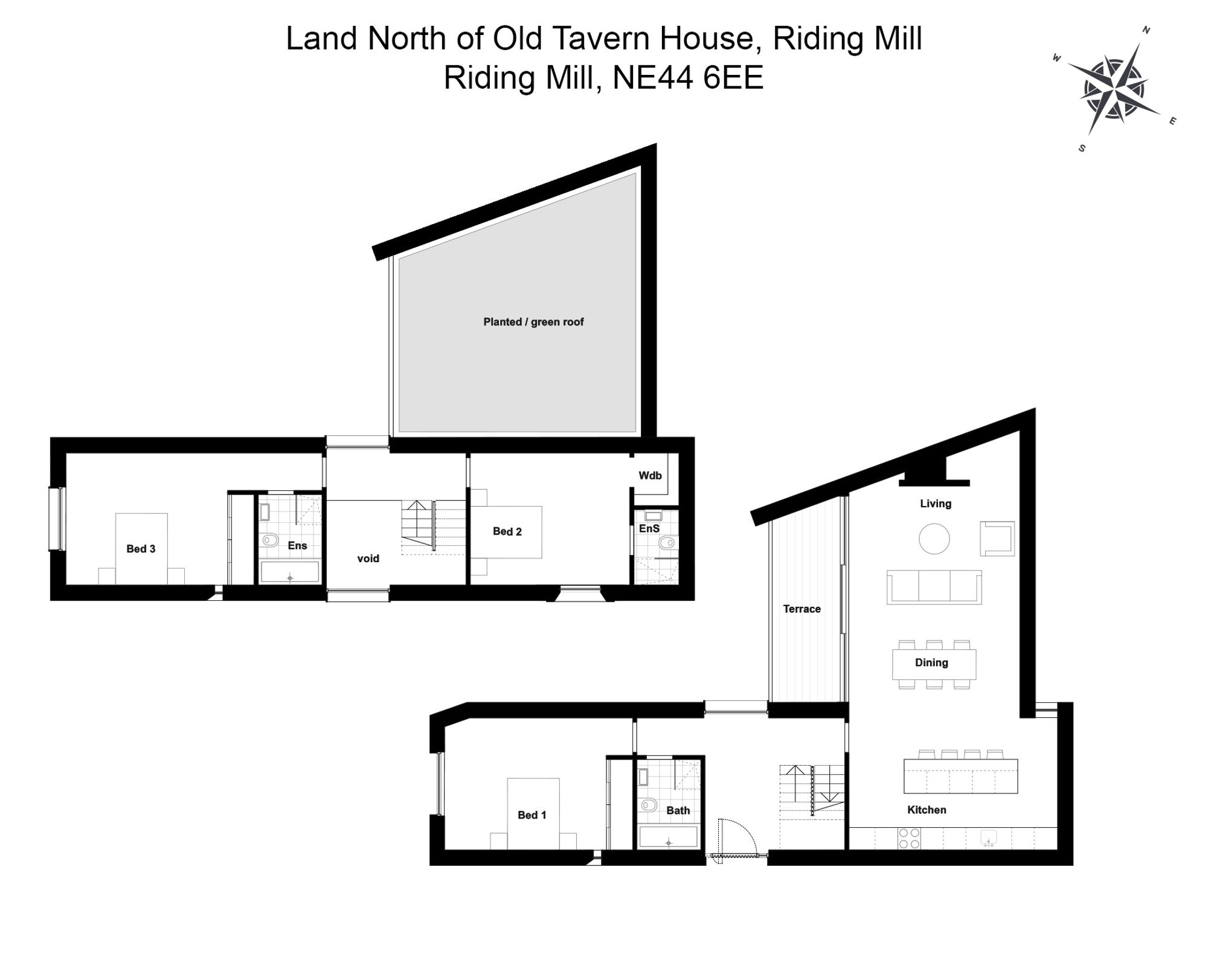 Land North of Old Tavern House, Riding Mill, Riding Mill floorplan