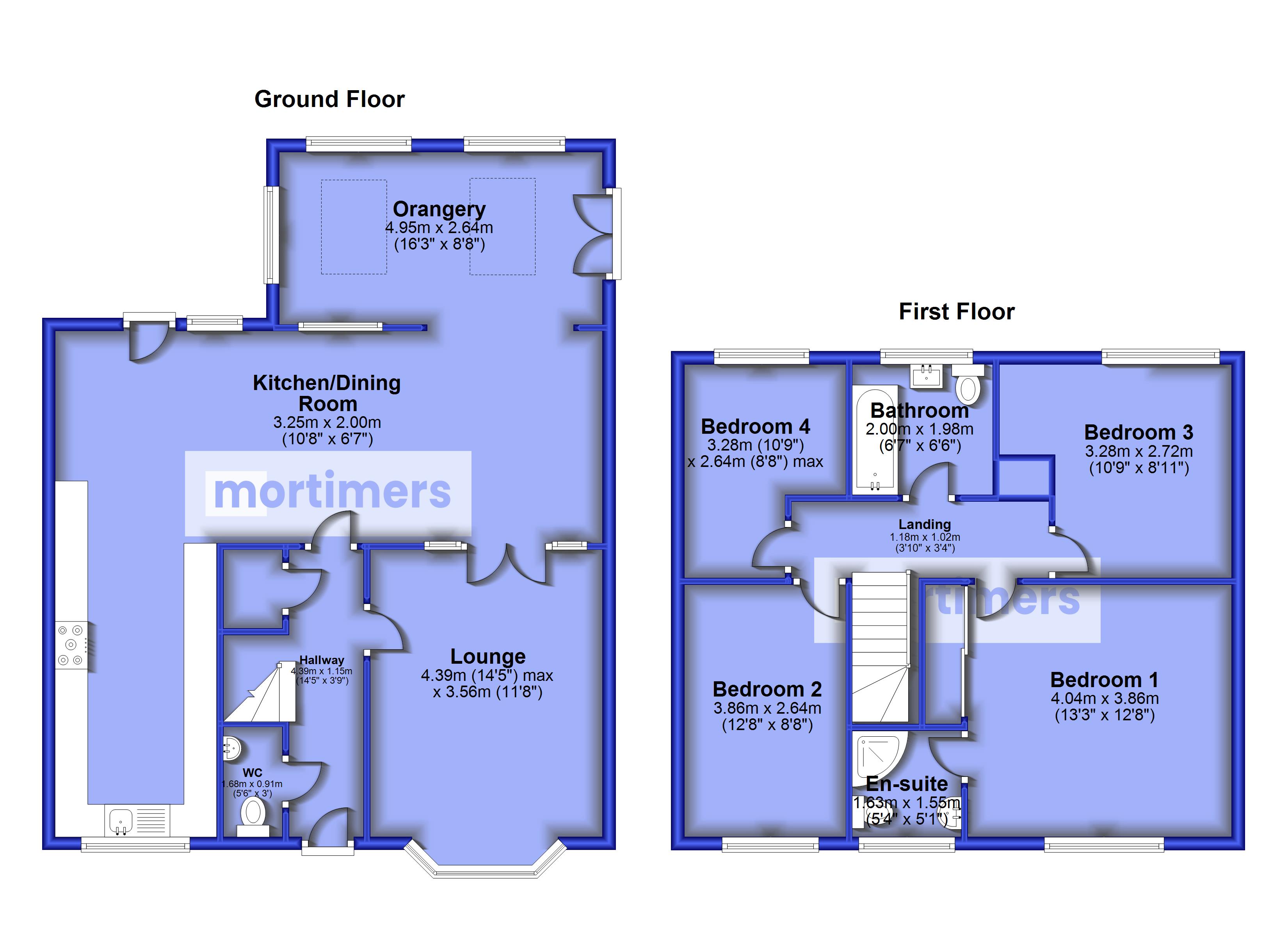 2, Trout Beck, Accrington floorplan