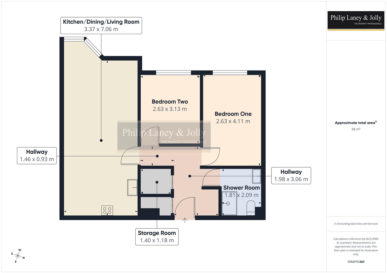 Dawes Court, Ledbury floorplan