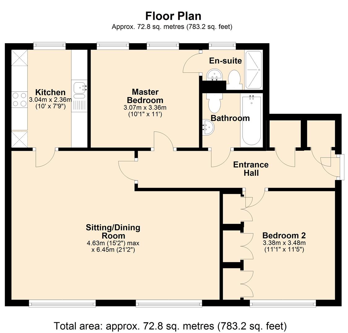24, Montebourg House, Sturminster Newton floorplan