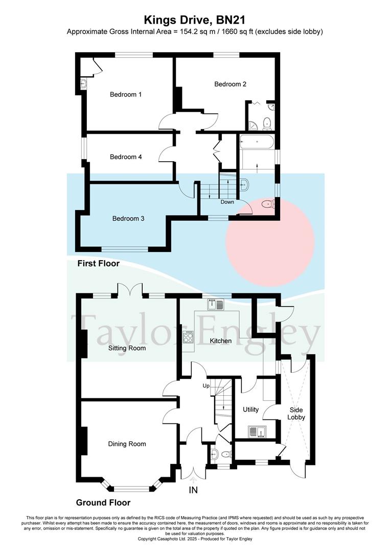 11, Kings Drive, Eastbourne floorplan