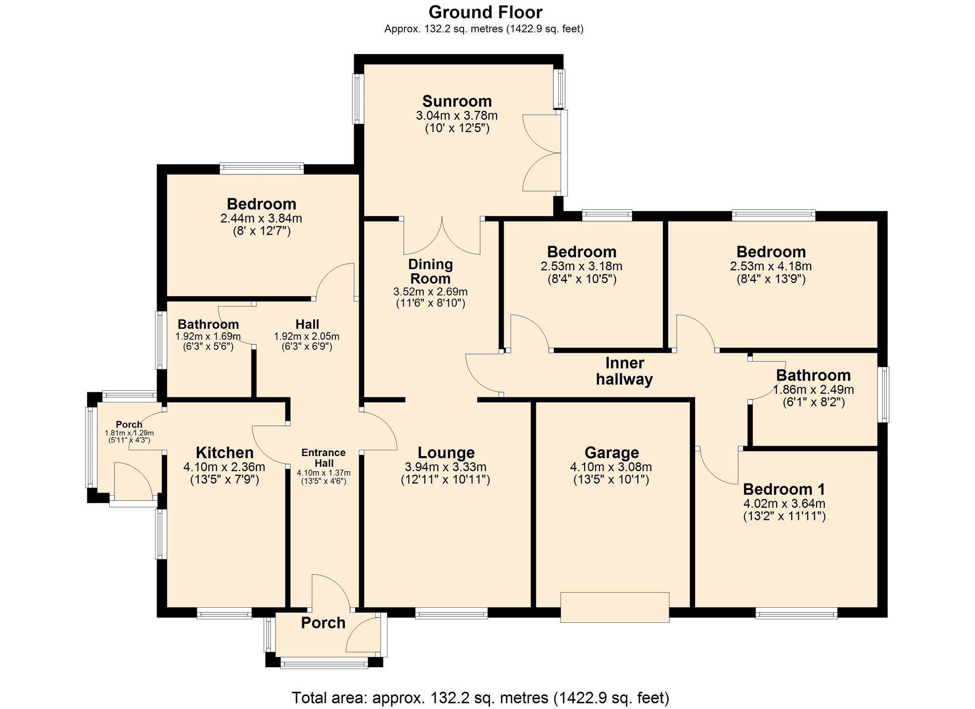 10 Ainsdale Drive, Darwen floorplan