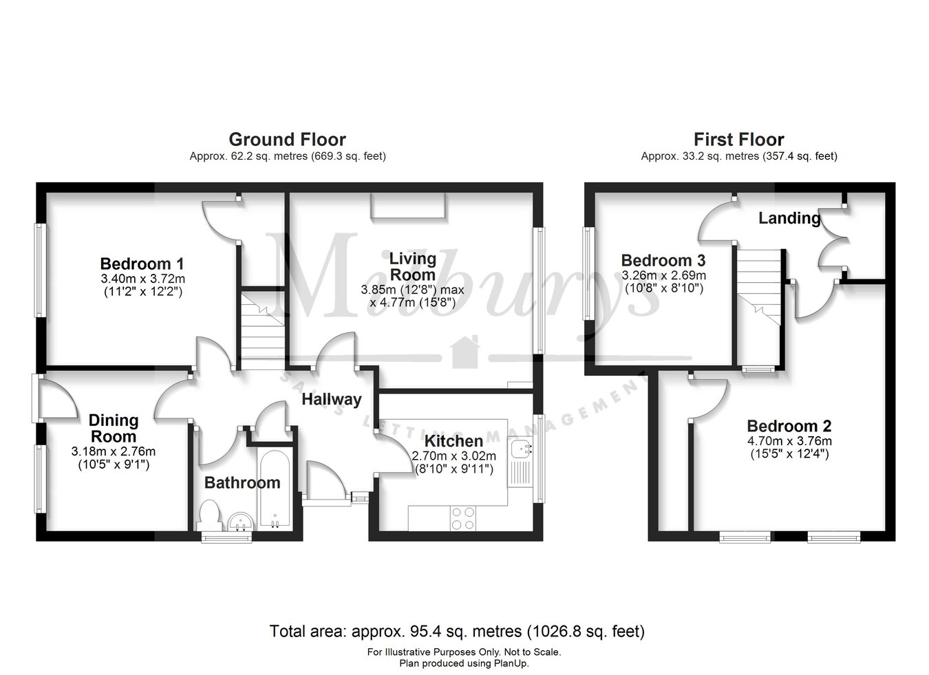 40, Greenhill Road, Alveston floorplan