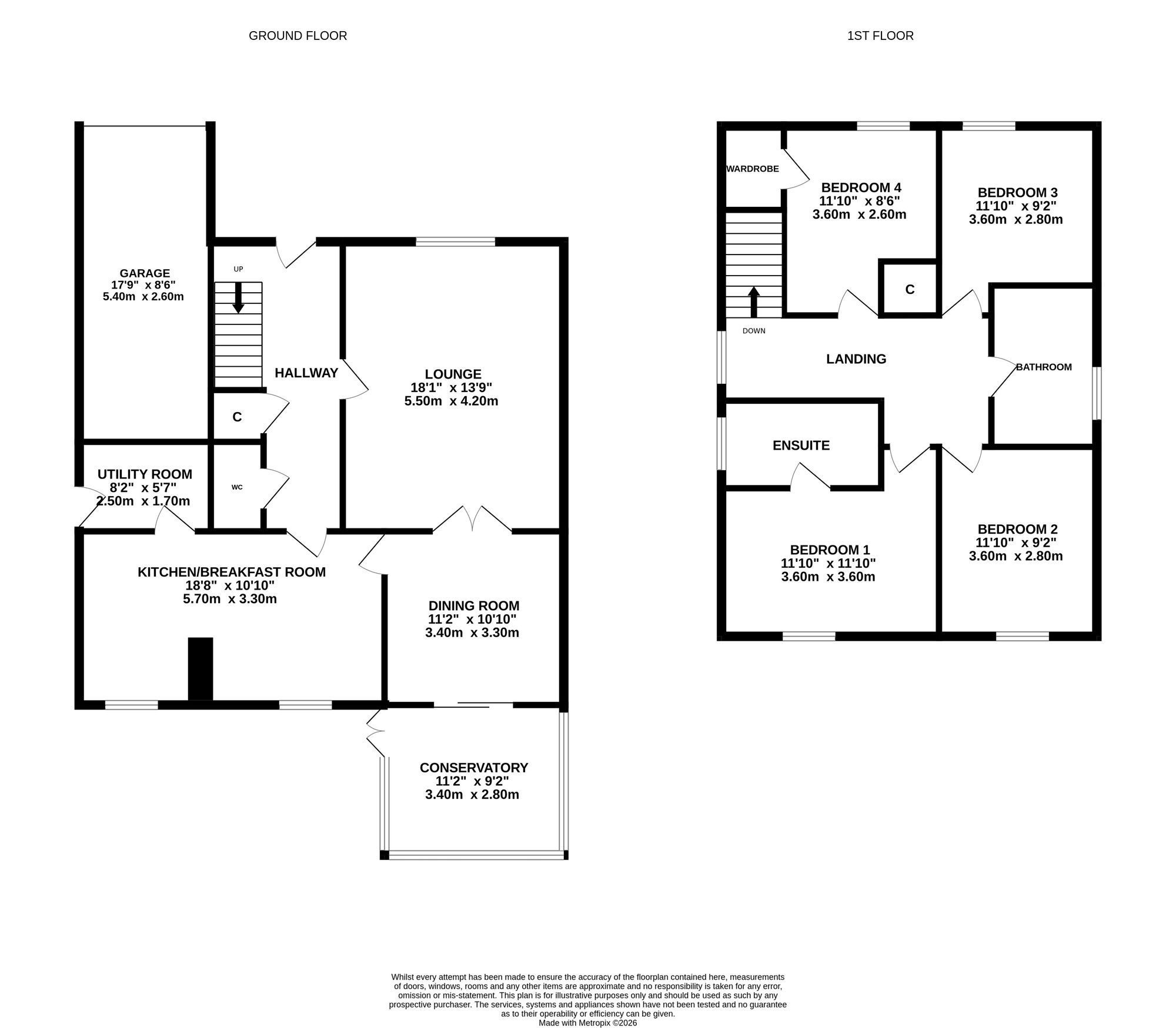 22 Bridgewater Avenue, Auchterarder floorplan
