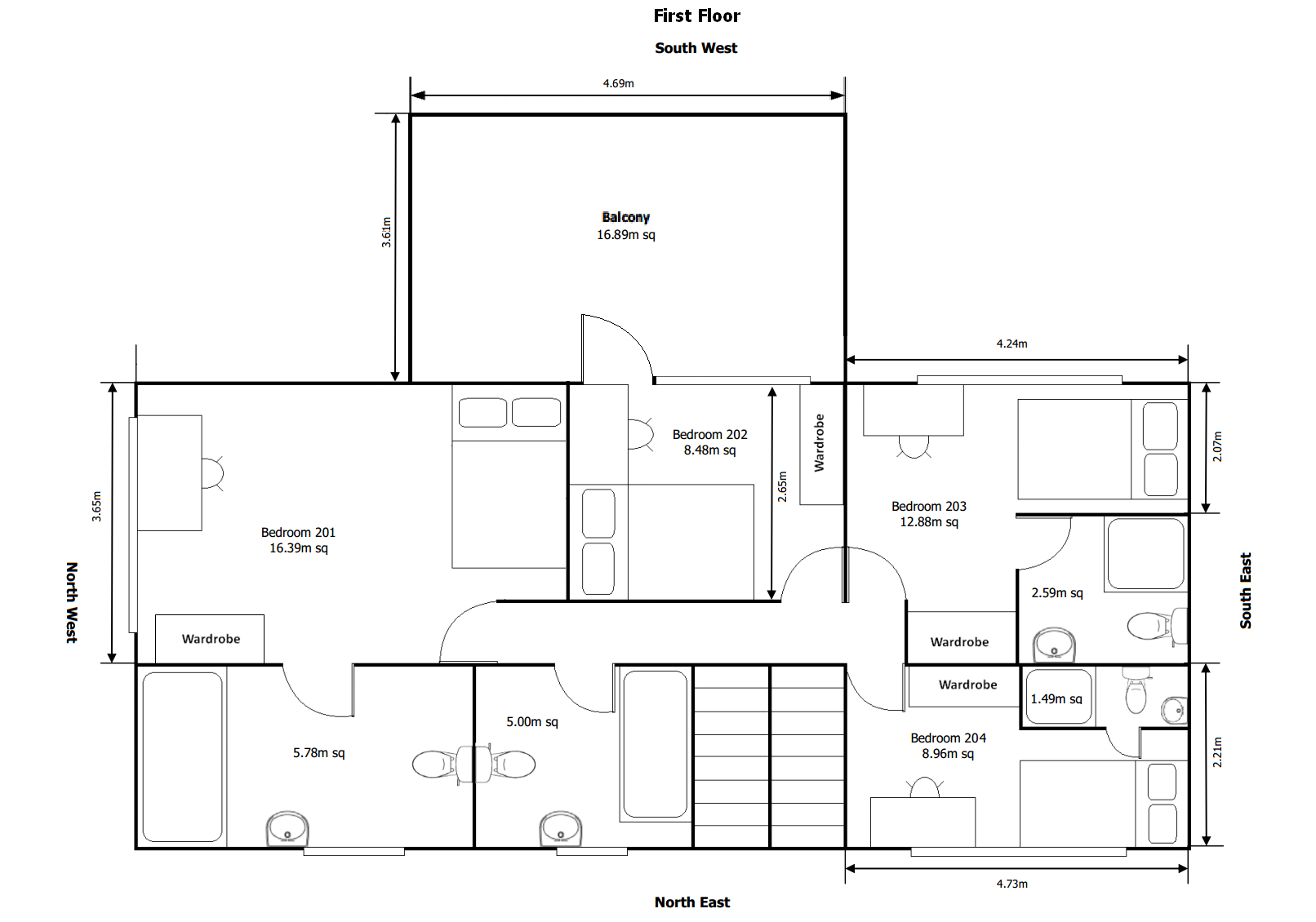 Brill Close, Coventry floorplan