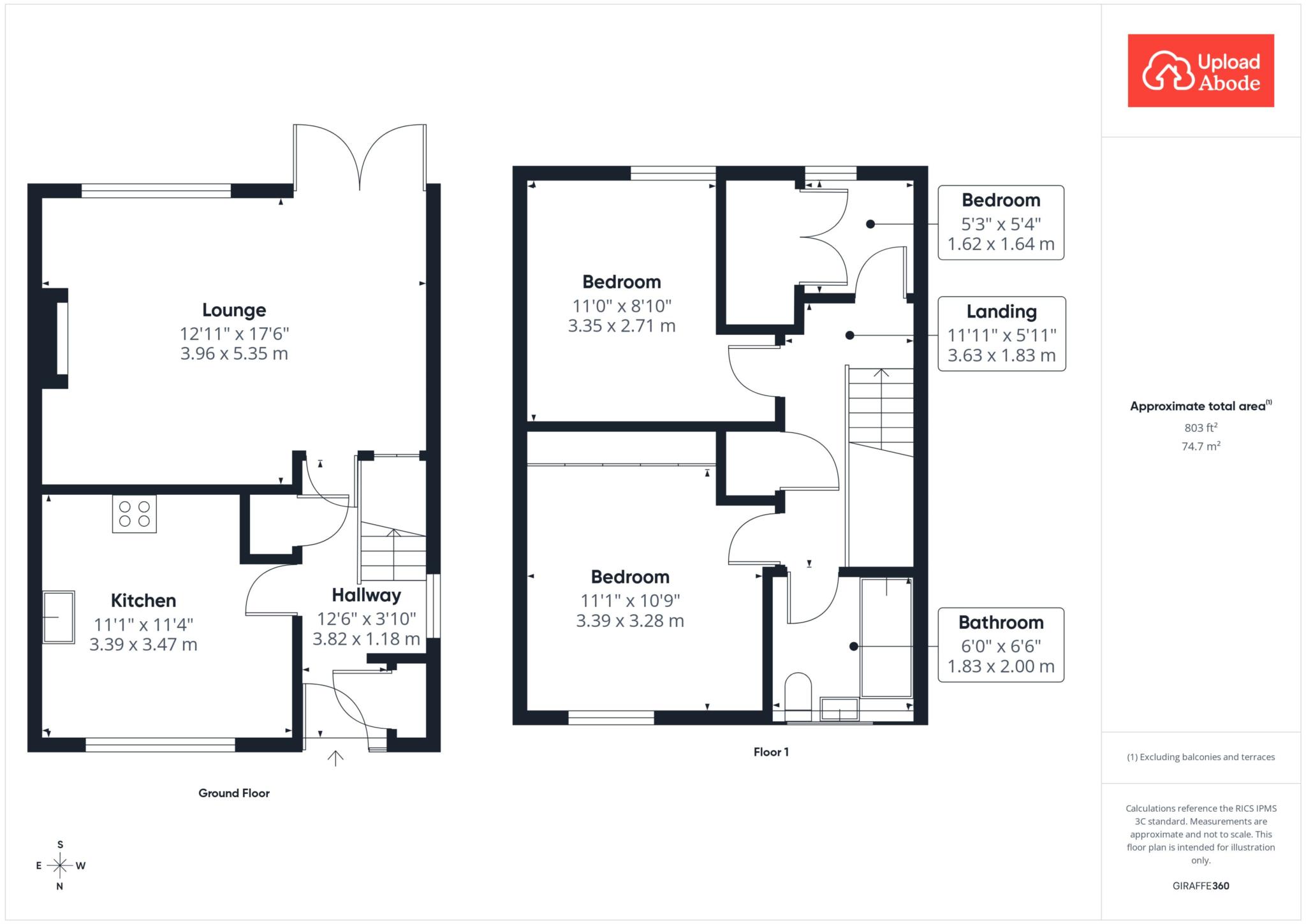 21, Ness Drive, Glasgow floorplan