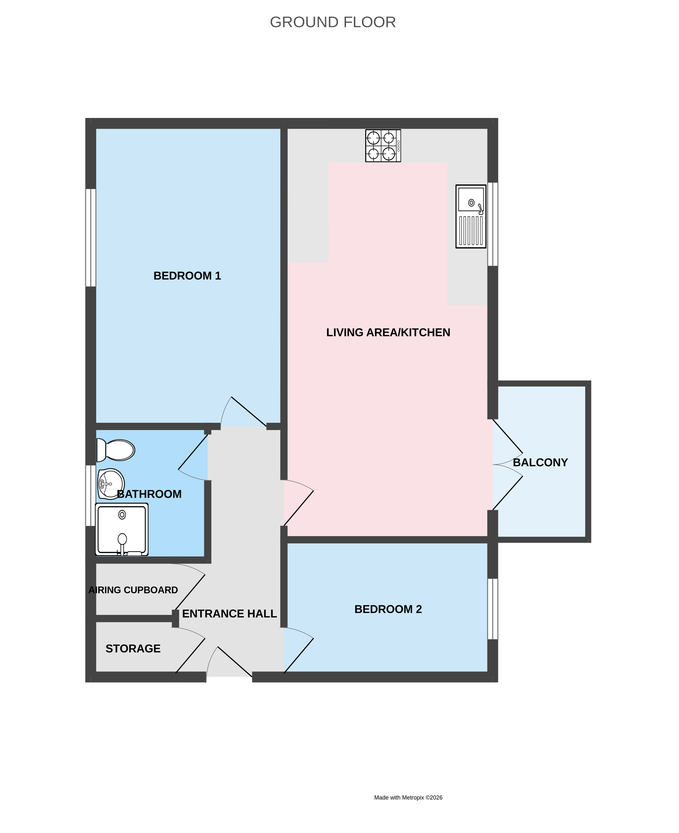 6, Rays Meadow, Telford floorplan