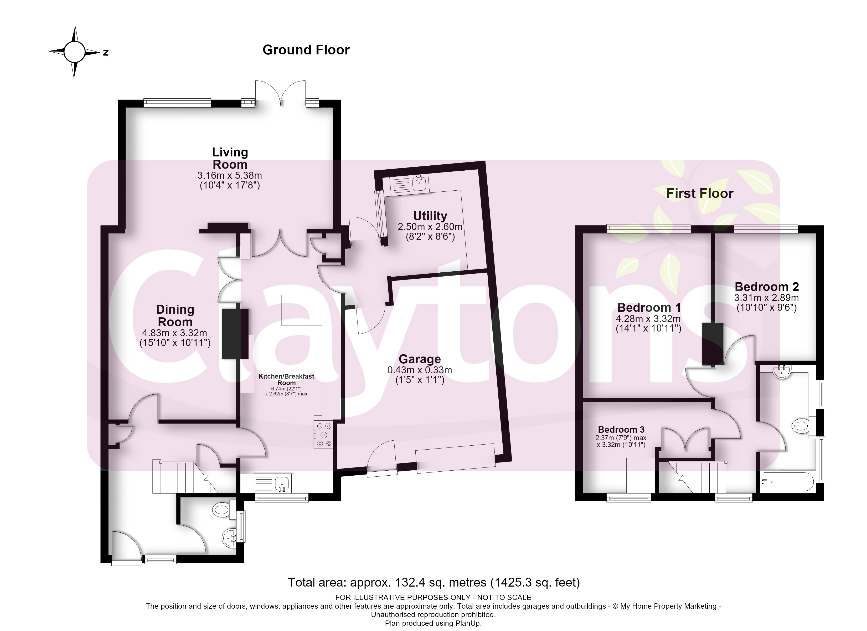 71, Westlea Avenue, Watford floorplan