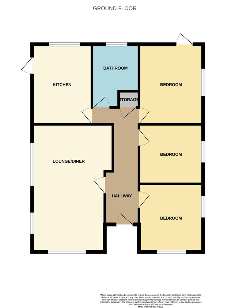 30, Langbury Lane, Worthing floorplan