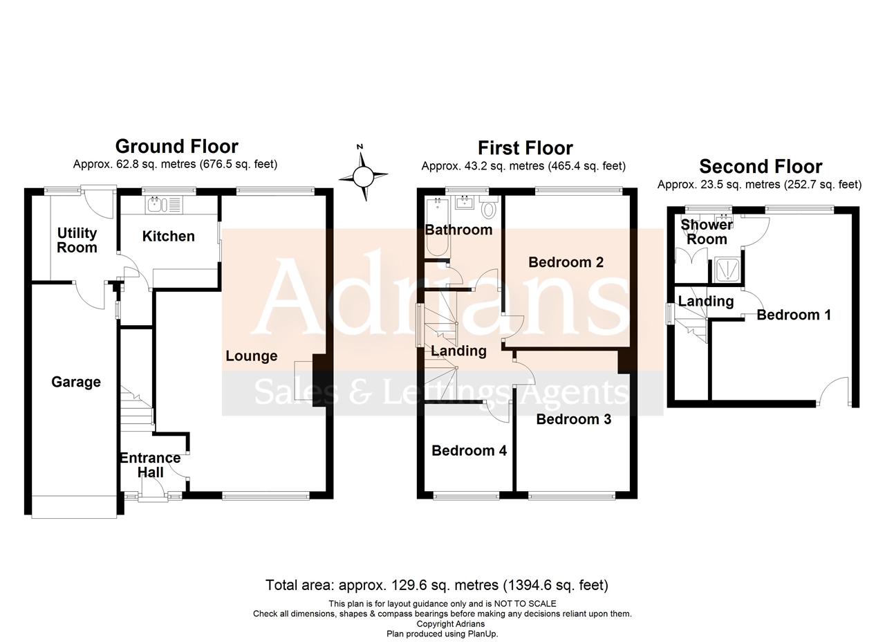 55, Glebe Crescent, Chelmsford floorplan