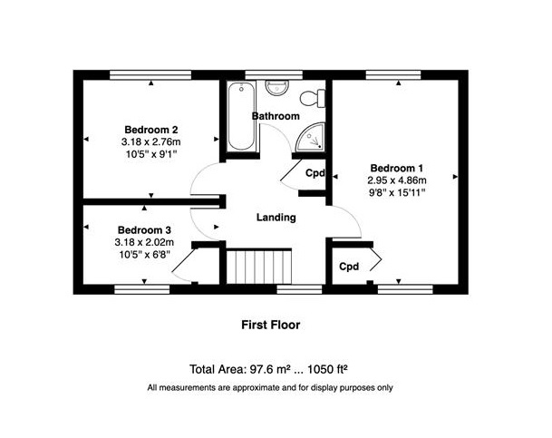 41, Higher Brook Meadow Devon, Sidford floorplan