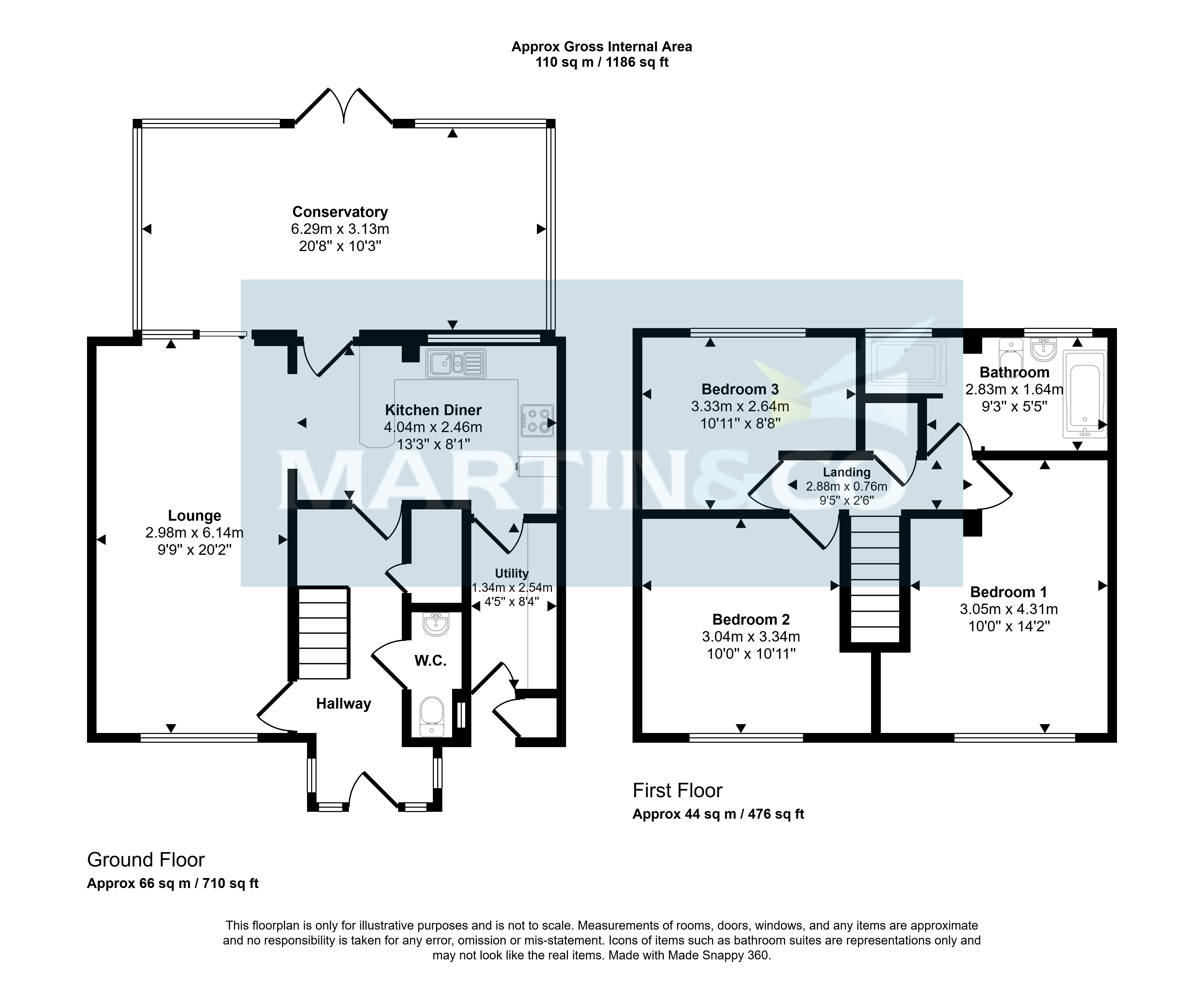 66, Dale Valley Road, Poole floorplan