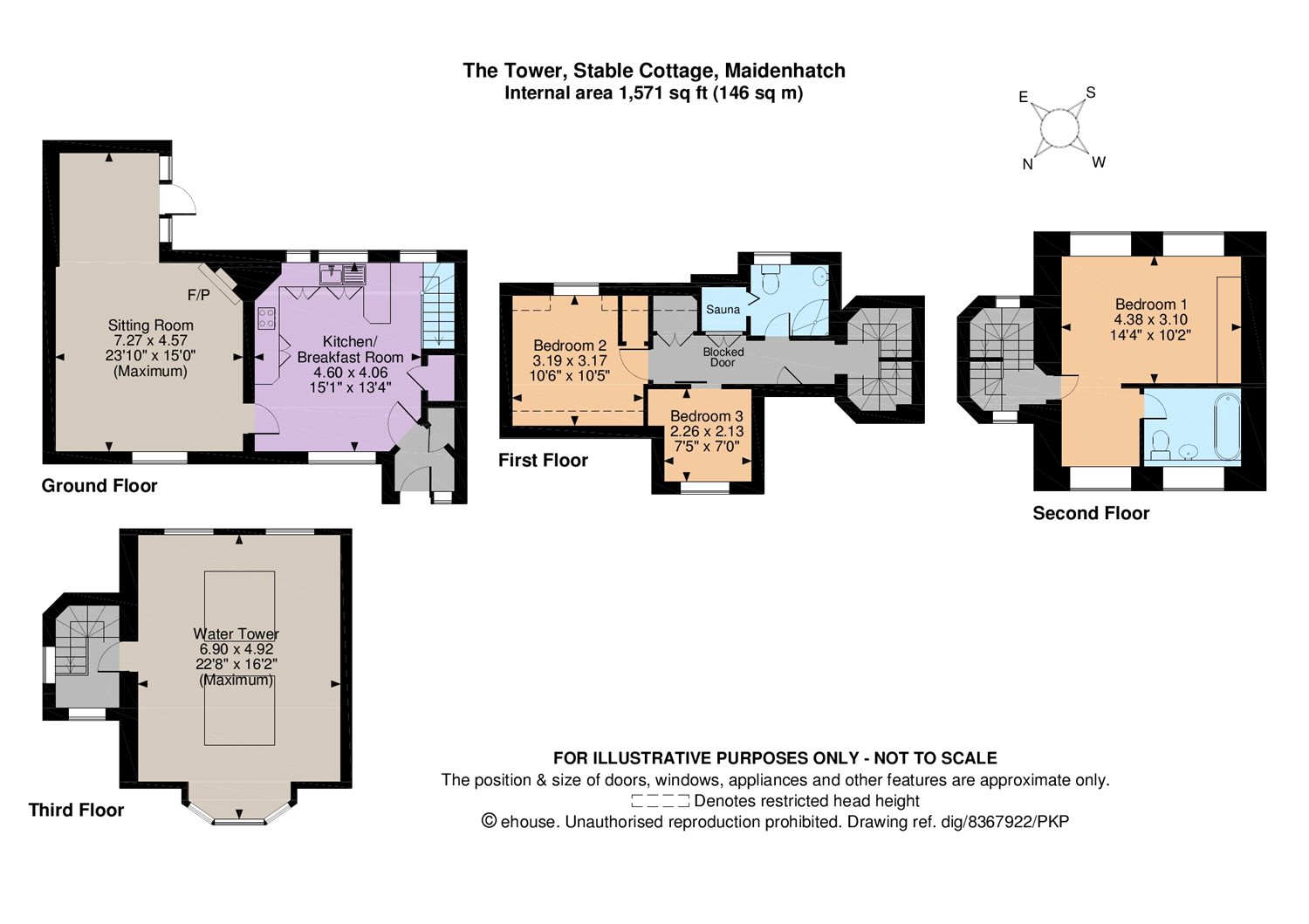 3 Bedrooms Detached house for sale in Stable Cottage, Maidenhatch, Pangbourne, Reading RG8