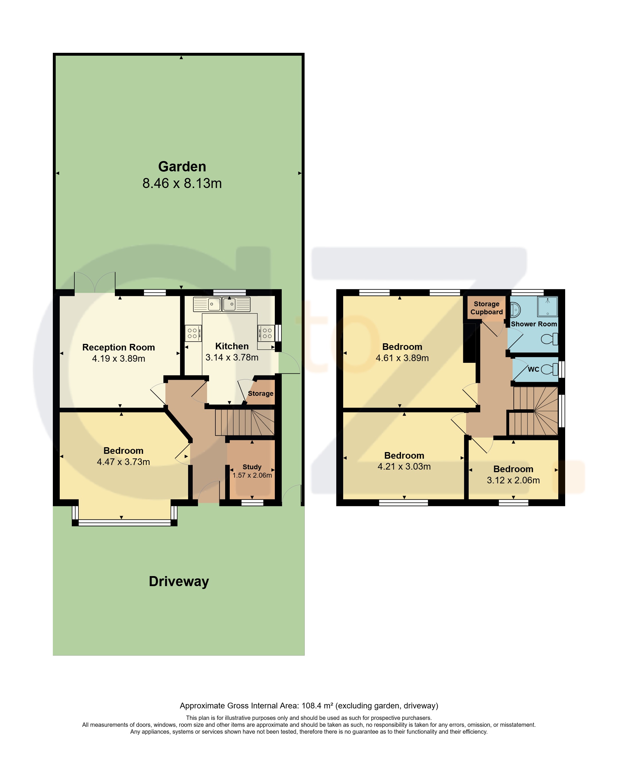 335, North Circular Road, Neasden floorplan