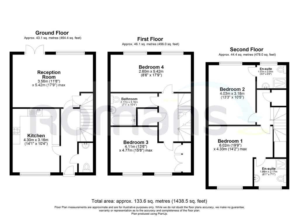 15, Inkerman Lane, Aldershot floorplan