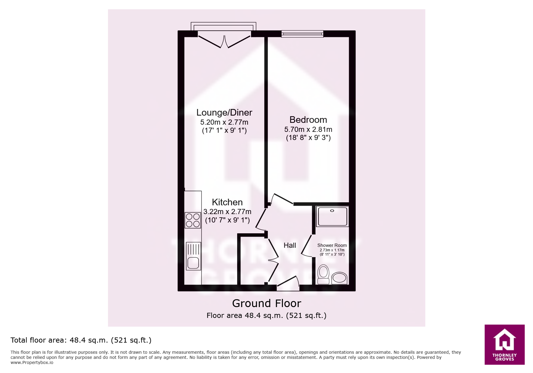 84 Cedar Court,, Longfield Centre, Manchester floorplan