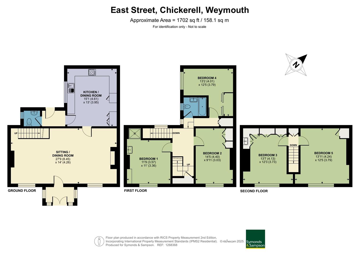 Apple Tree House, 17 East Street, Weymouth floorplan