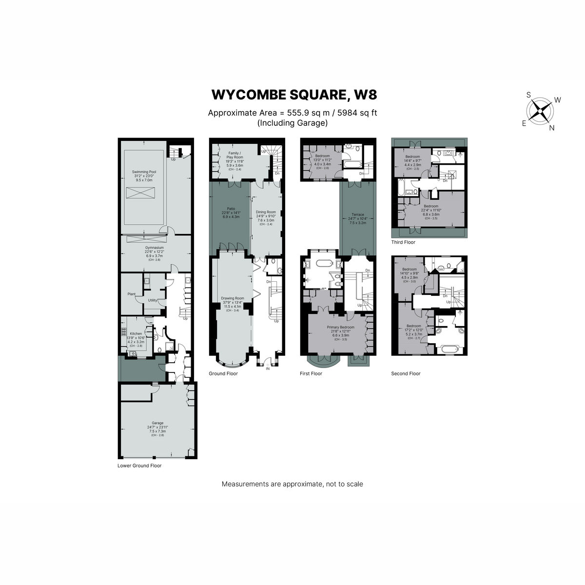 16, Wycombe Square, London floorplan