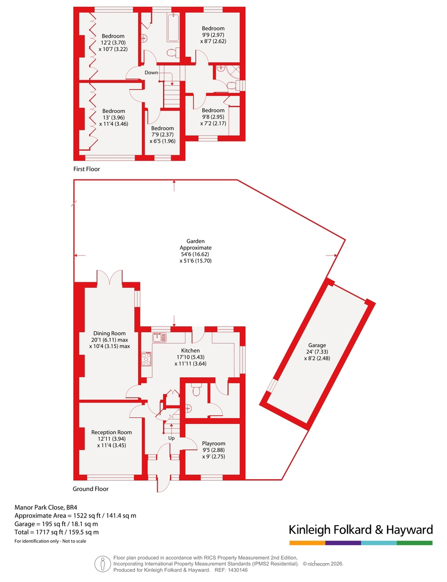 32, Manor Park Close, Kent floorplan