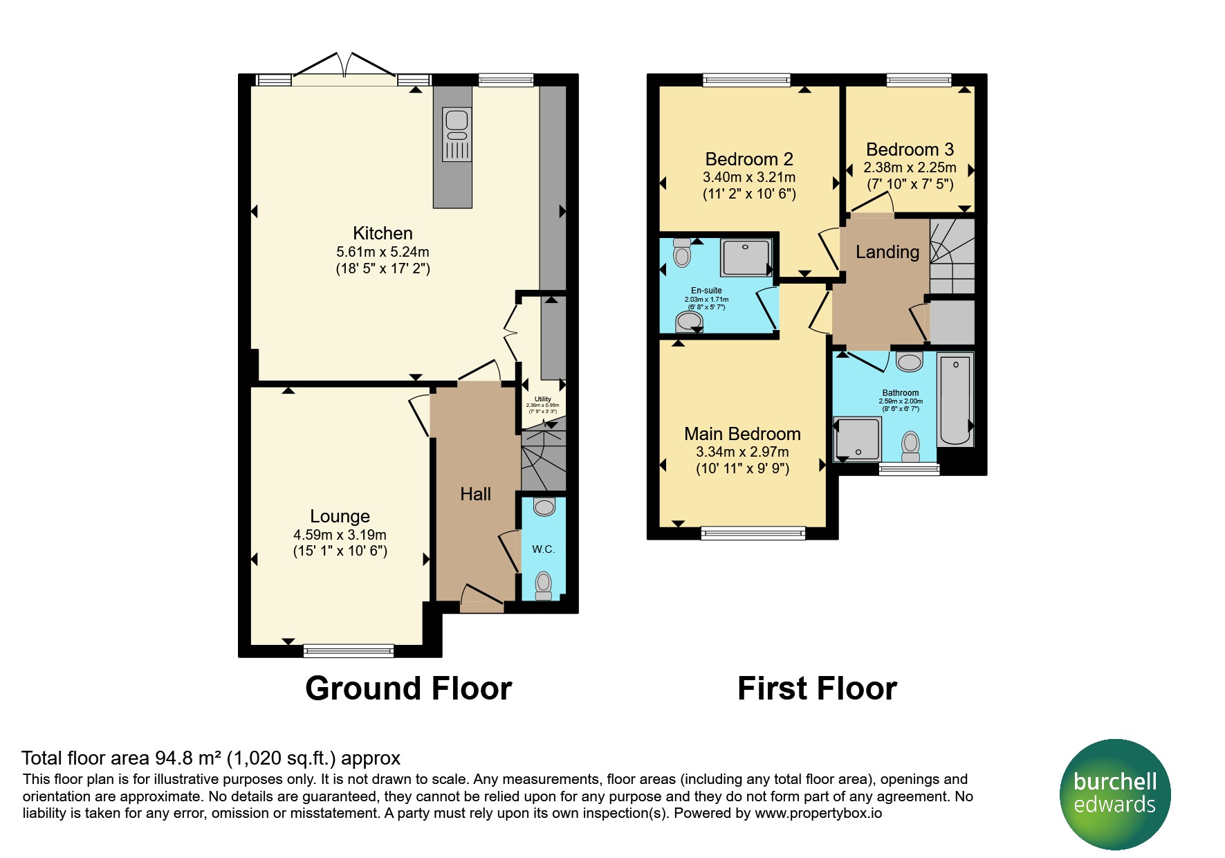 71, Whitwell Drive, Burton-On-Trent floorplan
