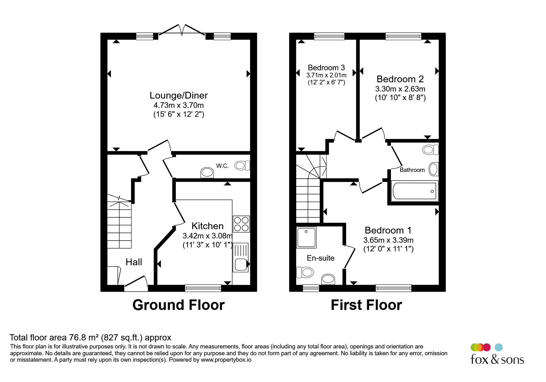 6, Montrose Walk, Gosport floorplan