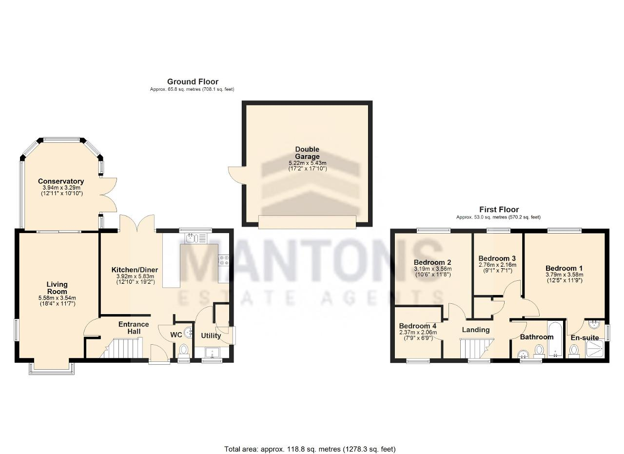 39, Cromer Way, Luton floorplan